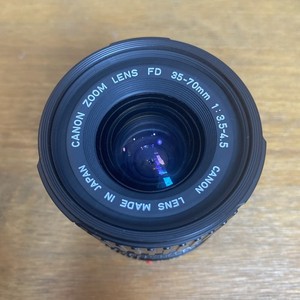 Canon FD 35-70mm f3.5-4.5 Macro Zoom Lens Japan - Near MINT