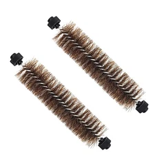 JEHONN 2 Packs Carpet Floor Sweeper Replacement Horsehair Brush, Non Electric...