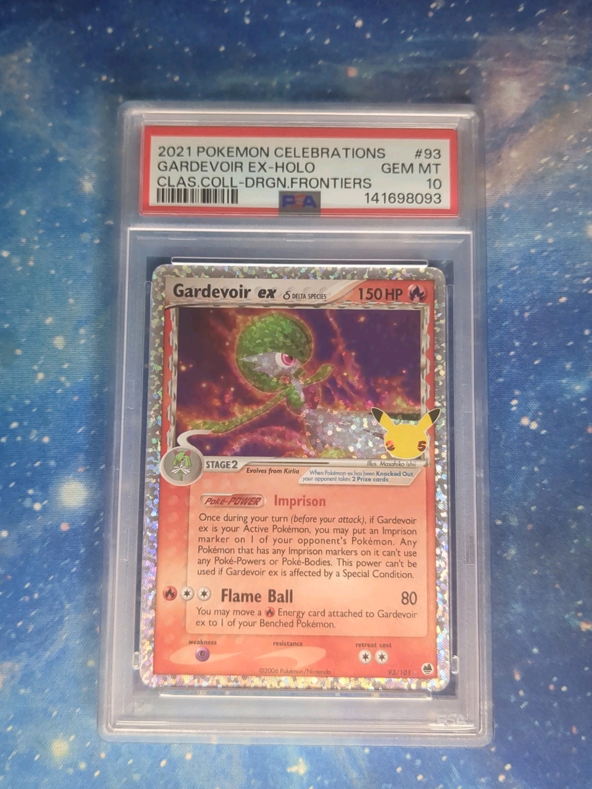 PSA 10 Gardevoir ex 93 Celebrations Pokemon Card
