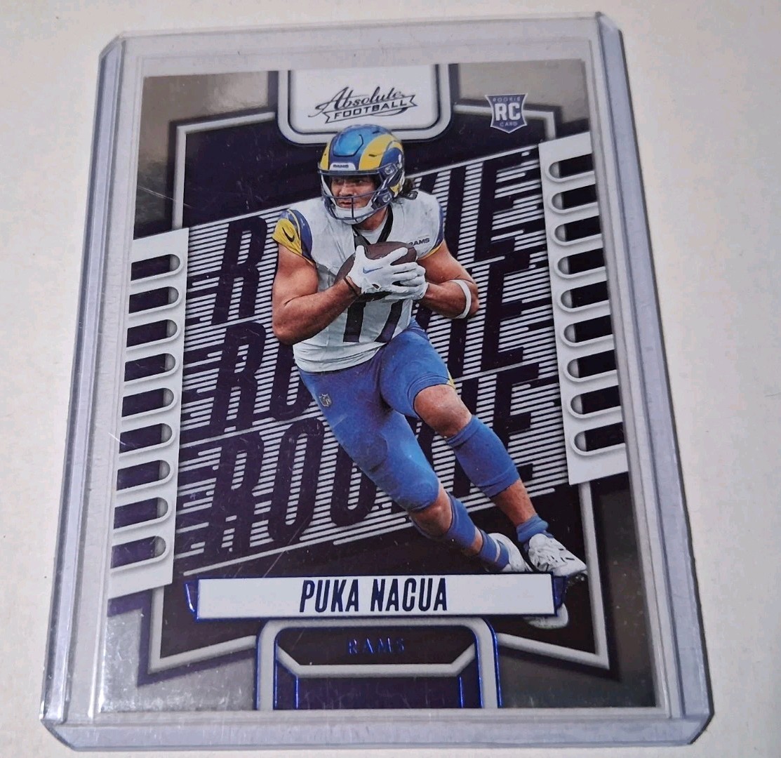 2023 Panini Absolute - Rookies Puka Nacua #189 Blue (RC)