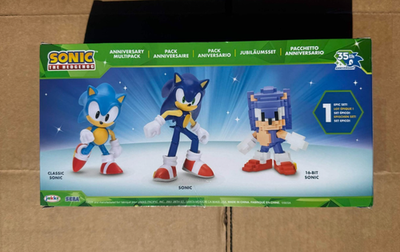 Jakks Pacific Sonic the Hedgehog 35th Anniversary 3 Pack | eBay