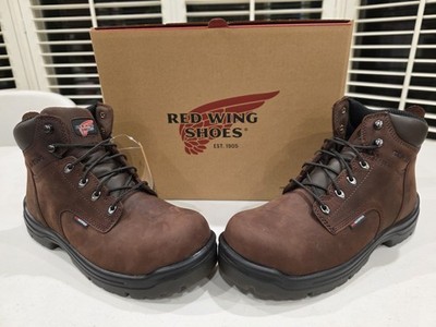Red Wing Shoes Men's 2243 King Toe 6 inch Waterproof  Boots Size 10.5 Wide EE