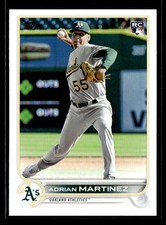 2022 Topps Update #US77 Adrian Martinez RC Rookie G099