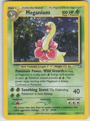 Meganium 11/111 Neo Genesis Holo Rare