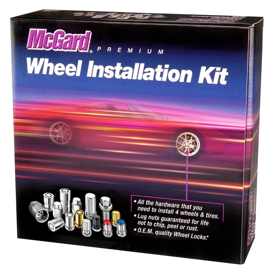 For Nissan Altima 93-18 Lug Wheel Installation Kit Chrome Black Cone Seat Foto 3 de 4