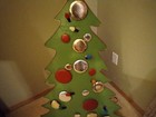METAL GREEN 46". CHRISTMAS TREE STORE DISPLAY METAL FLOOR STAND LOCAL PICKUP — photo 8