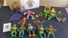 TMNT - Big Bundle - Playmates Toys - Vintage 1992 - READ DESCRIPTION