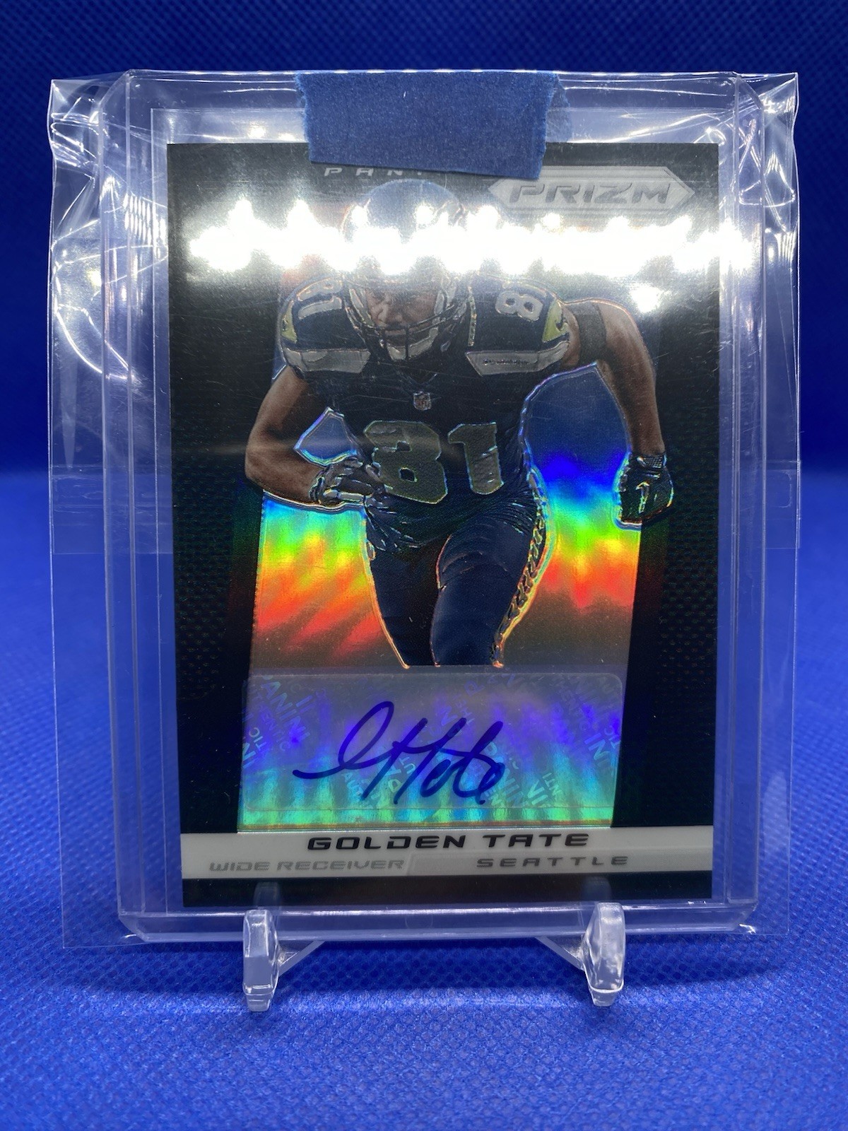 2013 Panini Prizm Golden Tate Auto Black Ssp #d /25 #135 Seahawks Autograph 🔥 view 11