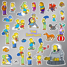 The Simpsons Magnets Arcade Game Pixel Art 29 Magnet Pack image