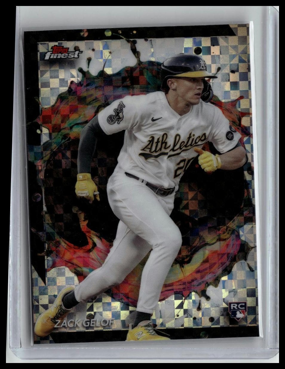 2024 Finest #284 Zack Gelof Checkerboard Refractors