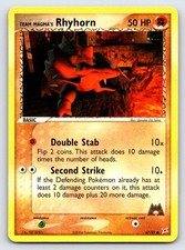 Team Magma's Rhyhorn 67/95 Common Team Magma vs Team Aqua Pokemon Lightly Played on eBay