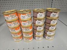 20 pack Purina Fancy Feast Classic Pate Cat Food Tender Beef Feast / salmon 3 oz