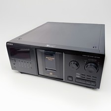 Vintage Sony 300 CD Mega Storage Changer Compact Disc Player Jukebox VIDEO