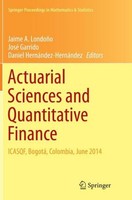 Actuarial Sciences And Quantitative Finance José Garrido