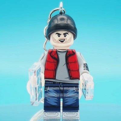 Breaking Bad Jesse Pinkman inspiriert Minifigur Stil Schlüsselanhänger Taschenanhänger Geschenkbox