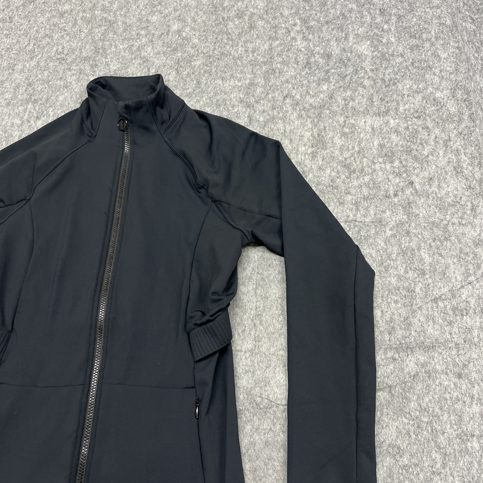 Fabletics Jacket Womens Small Black Trinity Long … - image 5