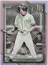 2024 Bowman - Prospects Pearl Pack Hit! Adrian Santana #BP-61 TB
