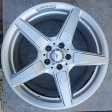 1 x 19" Genuine Mercedes CLS AMG Alloy Rear Wheel 9.5J A2184011702 Rear