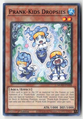 Yugioh - Prank-Kids Dropsies MGED-EN108 1st Edition - Maximum Gold: El Dorado