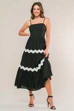 Summer Spritz Woven Midi Dress