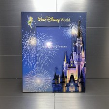 Vintage Disney Resort Cinderella Castle Tinker Bell Frame Brand New 5” X 7”