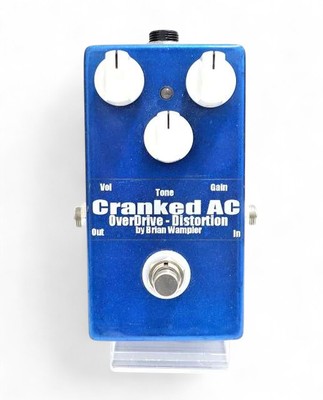 WAMPLER PEDALS Cranked AC Overdrive / Distortion Pedal Tested & Works 9232