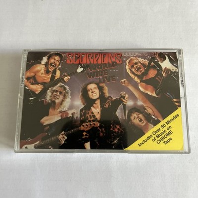 World Wide Live by Scorpions (Germany) (Cassette, Jun-1985, Island/Mercury)