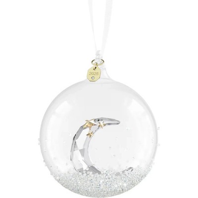 SWAROVSKI KRISTALL 2025 WUNDERSCHÖNER ''WEIHNACHTSKUGEL ORNAMENT'' 5701865 VERSANDKOSTENFREI