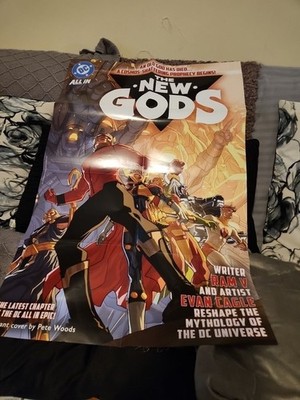 New Gods 24x36 Promotional Poster Folded Unused 