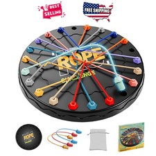 Educational Rope Untangling Board Game Large Size for Family Kids 1-2 Players