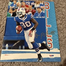 PSA COA Marquise Goodwin Signed 8x10 Photo Buffalo Bills Auto NFL