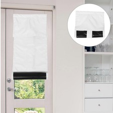  Green Curtains Blackout Basement Window Blinds Back Door for inside House