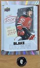 Blake Coleman 2024-25 Upper Deck Tim Hortons In The Books Insert #ITB-11
