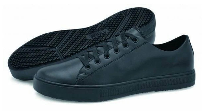 Zapatos para tripulaciones Old School Low Rider IV cuero antideslizante 36111 NEGRO