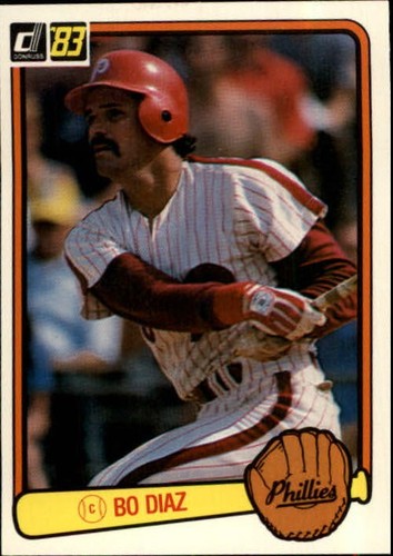 Bo Diaz #147 1983 Donruss card