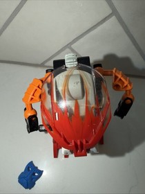 LEGO 8563 Bionicle Bohrok Tahnok  Red 2002 with Krana Mask - Incomplete