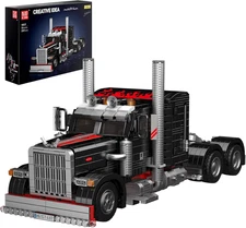 Semi Truck Toys Building Sets, Collectible Trucks Vehicle Trailer Model Build an