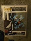 Funko Pop Venom #888 JSA Certified Signed Sam De La Rosa with Protector