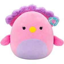 Original 14in Sweetpea The Pink and Purple Peacock – Official Jazwares Plush ...