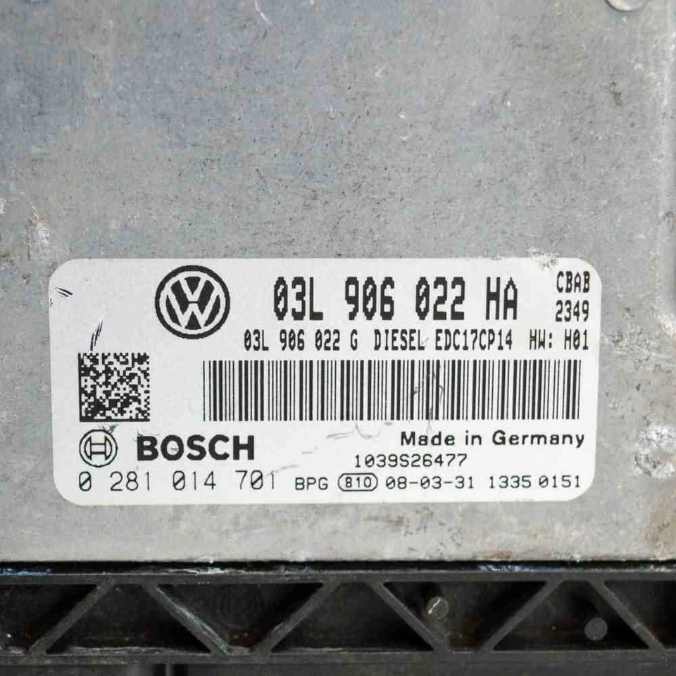 Centralina motore VW TIGUAN 5N 03L906022HA 2.0 Diesel 103kw 2008 3381079 - Immagine 4 di 4