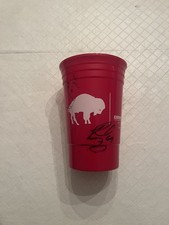 Buffalo Bills Autographed Cup Ferguson, Elam, Greg Rousseau Jordan Poyer 