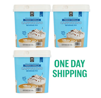 Member's Mark French Vanilla Cappuccino Mix 48oz 3-Pack