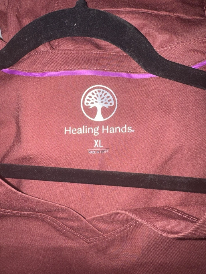 Healing Hands Women’s Scrub Set, Size XL - Image 4 of 4
