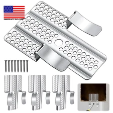 4 Pack Drywall Repair Clips,Easy Drywall Repair Kit,1/2" Stainless Steel Wall Pa