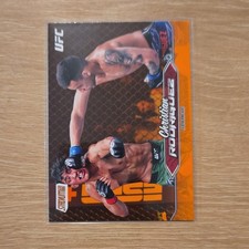 Topps 2025 Stadium Club UFC Christian Rodriguez MMA Orange Foil Card #134