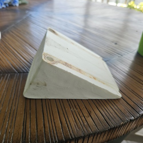 Transom Wedge Power Pole White For Angled Area Used From Robalo 226 Cayman