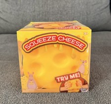 Sunny Days Jumbo Squeezy Cheese Yellow XL Squishy Toy Stress Relief TikTok VIRAL