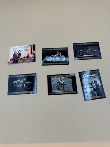 Vintage Harley Davidson Trading Cards Elvis Presley 1990s
