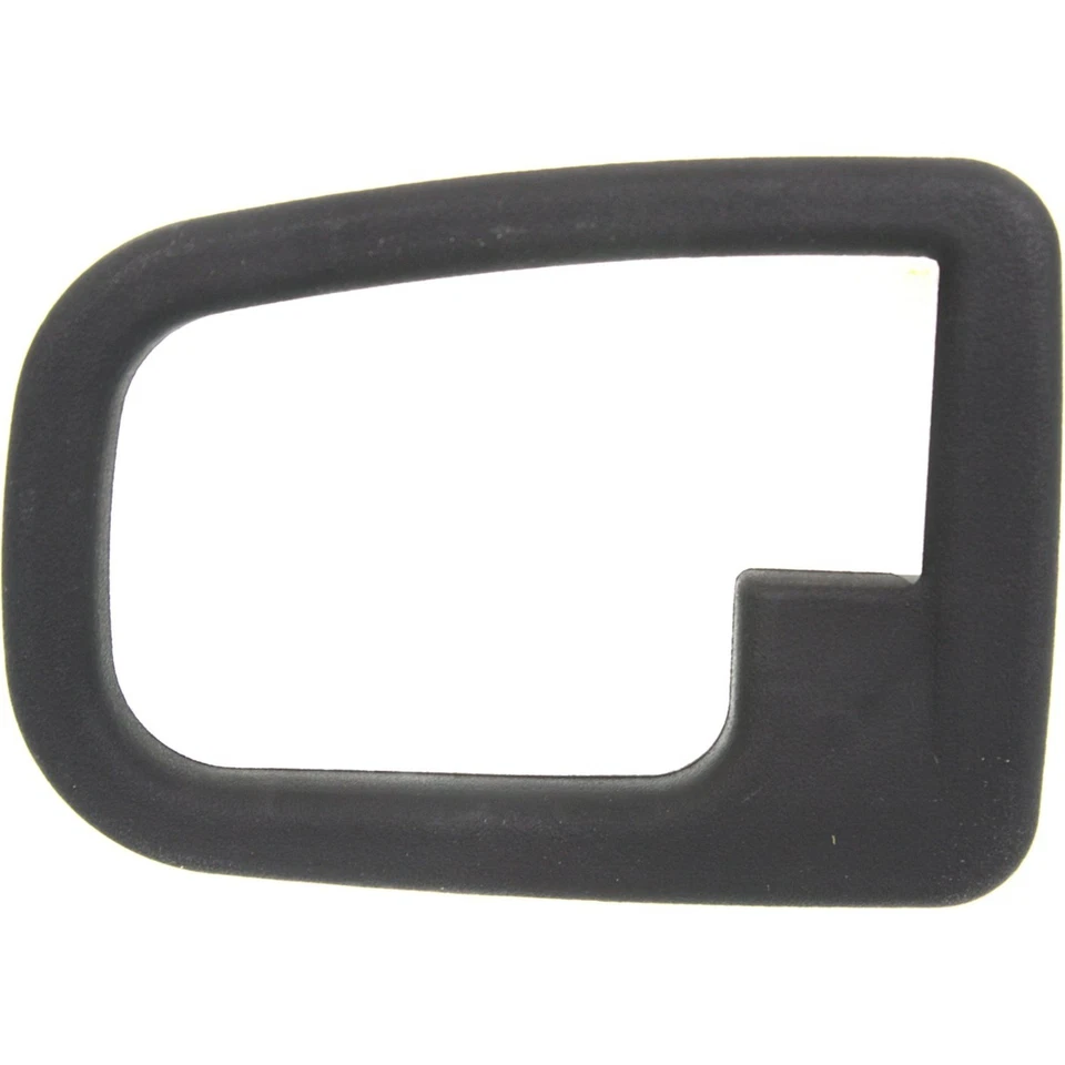 Juego de molduras de manija de puerta para BMW Z3 1996-1999 delantero o trasero interior texturizado negro 2 piezas Foto 2 de 4