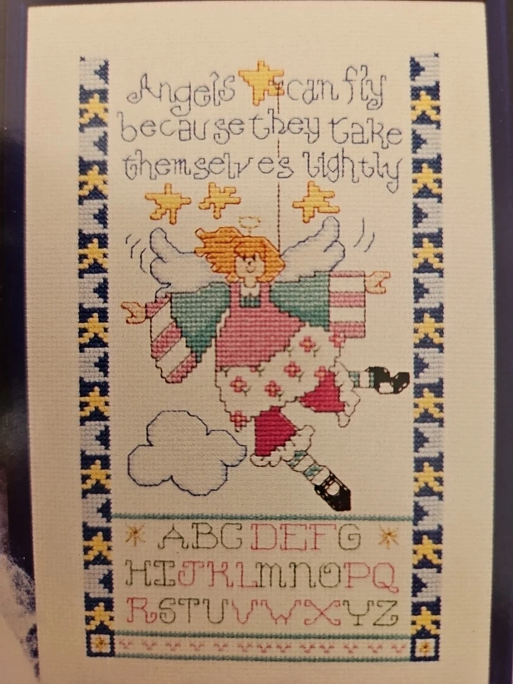 ASN ANGEL SAMPLERS Cross Stitch Pattern Book by Kooler Design Studio #3682 - Image 3 of 4